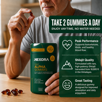 10-in-1 Alpha Shilajit Gummies