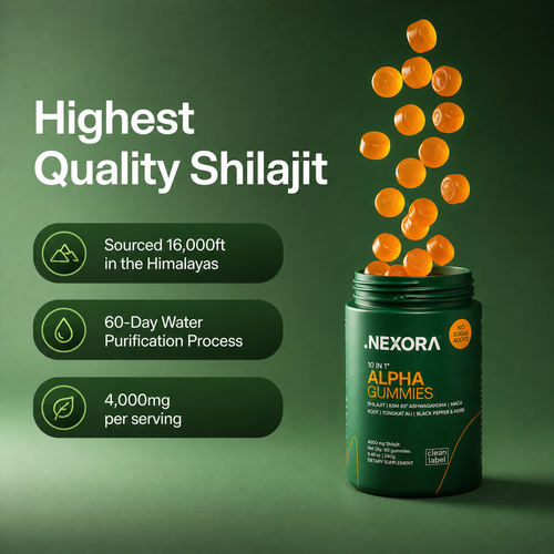 10-in-1 Alpha Shilajit Gummies