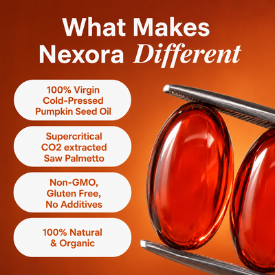 Nexora Pumpkin Seed Oil Softgels